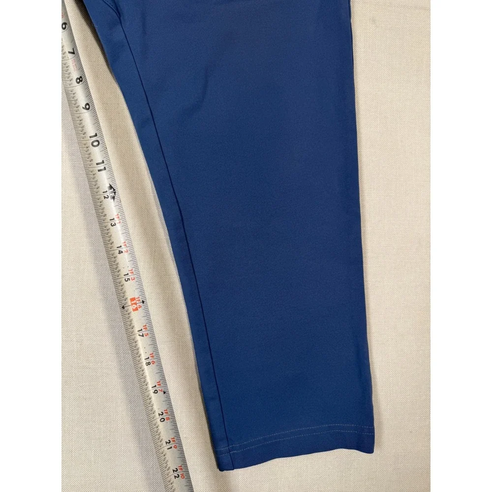 BYLT Premium Basics Everyday Pant 2.0 Navy Blue Skinny Fit Mens Size 38